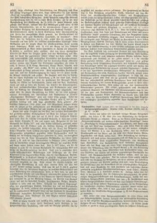84-85 [Rezension] Teichmüller, Gustav, Religionsphilosophie