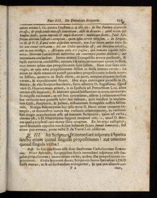 115-126, Resp. In hac quaestione esse duas ...