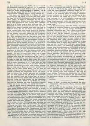 516-519 [Rezension] Perles, Felix, Analekten zur Textkritik des Alten Testaments