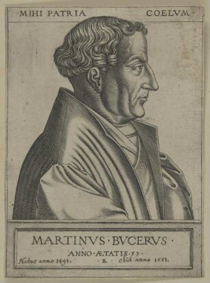 Bildnis des Martin Butzer