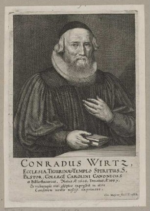Bildnis des Conradus Wirtz