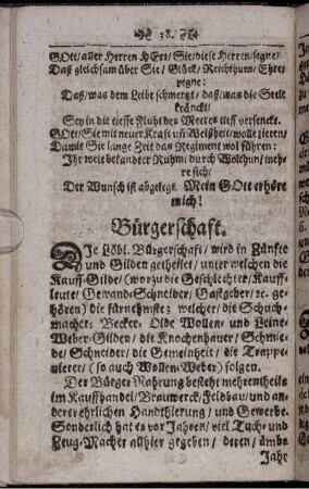 Bürgerschaft.