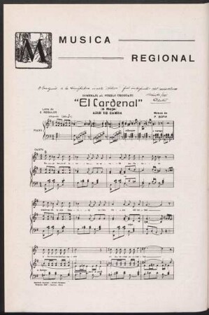Música regional - "El Cardenal" : homenaje al pueblo uruguayo
