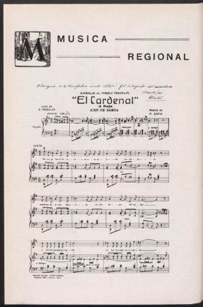 Música regional - "El Cardenal" : homenaje al pueblo uruguayo