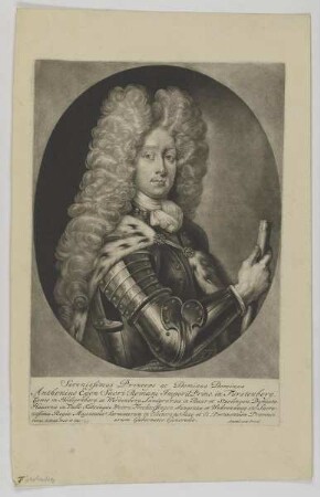 Bildnis des Anthonius Egon Fürstenberg