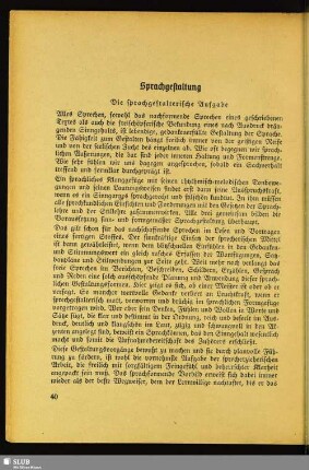 Sprachgestaltung