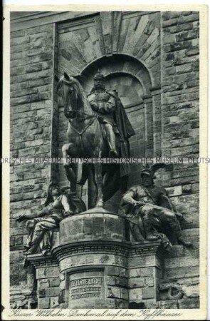 Das Kaiser-Wilhelm-Denkmal auf dem Kyffhäuser