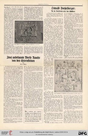 2: Oswald Poetzelberger : an die Berufenen unter den Künstlern