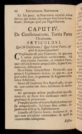 28-51, Caput IV