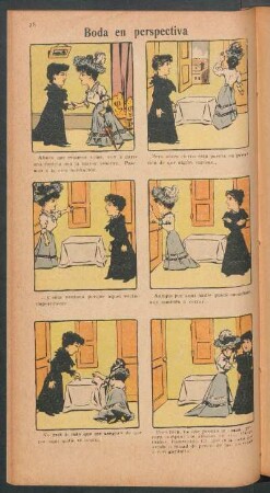 Boda en perspectiva - [Cómic]