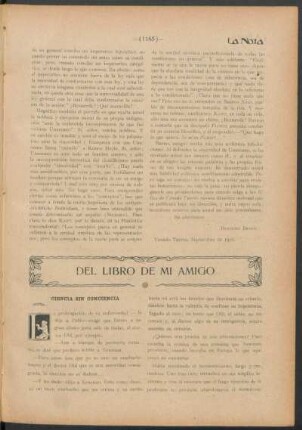 Del libro de mi amigo