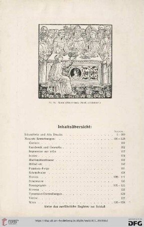 Inhaltsübersicht