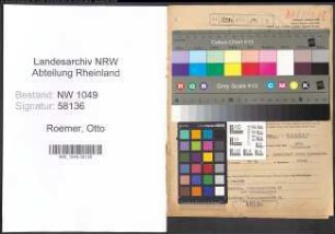 Entnazifizierung Otto Roemer , geb. 28.03.1906 (Kaufmann)
