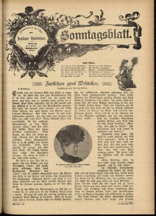 Ausgabe vom Sonntag, den 14. November 1909.