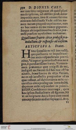 (Articvlvs I - Articvlvs vlt.)