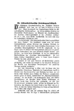Die Südwestafrikanische Siedlungsgesellschaft
