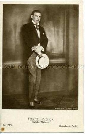 Porträt des Schauspielers Ernst Reicher