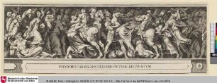 [Der Raub der Sabinerinnen, Blatt 2: Die Soldaten nehmen die Sabinerinnen gefangen]