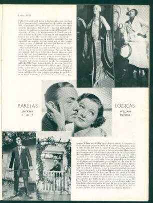 Parejas lógicas: Myrna Loy, William Powell