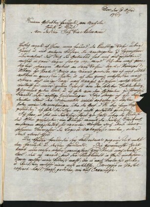 Rom, 8. April 1767