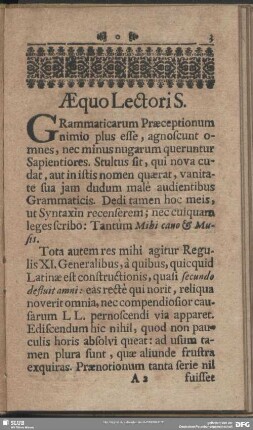 Aequo Lectoris