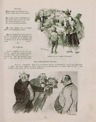 "Je nachdem" "Der aufmerksame Diener"
