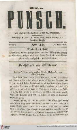 Nro. 15 (8. April 1849)