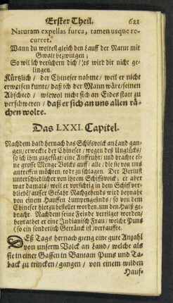 Das LXXI. Capitel.