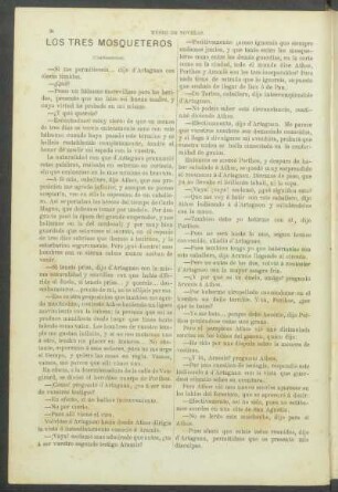 [Capítulo V - Los mosqueteros del rey y los guardias del cardenal.] - (Continuación).