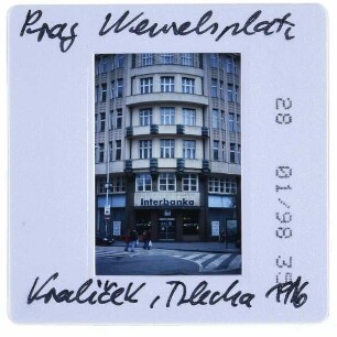 Prag, Wenzelsplatz,Prag, Šupich-Häuser
