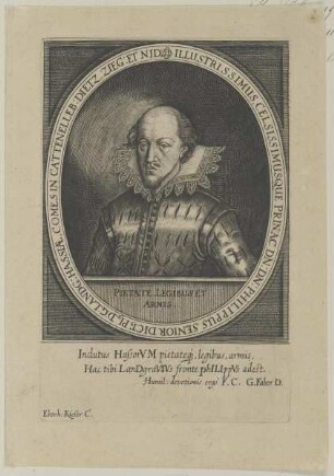 Bildnis des Landgraf Philipp von Hessen-Butzbach