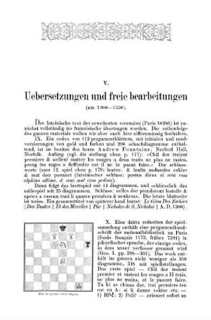 V. Uebersetzungen und freie bearbeitungen (um 1300-1550)