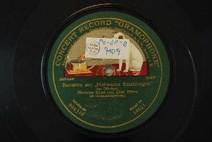 Barcarole aus "Hoffmanns Erzählungen" / von Offenbach