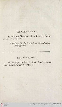 Imprimatur