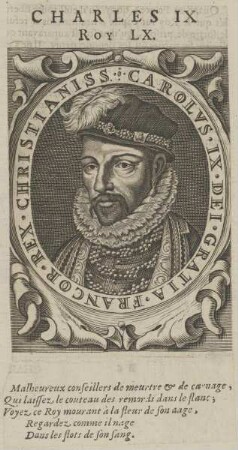 Bildnis des Charles IX., König von Frankreich