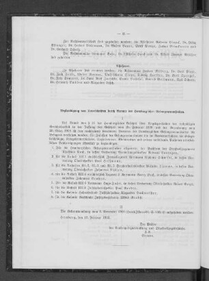 Beglaubigung v. Unterschriften durch Beamte d. hamburgischen Gefangenenanstalten.
