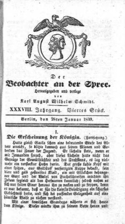 4. Stueck, 28. Januar 1839
