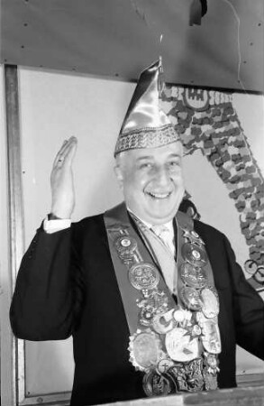 Freiburg: Hotel, Europäischer Hof, Breisgauer Narrenzunft, Ratssuppe, Otto Schur, Büttenredner