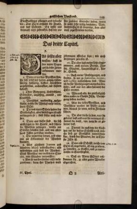 123-134, Das dritte Capitel