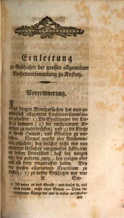 D. Kaspars Royko Prof. der Kirchengeschichte auf der uralten Universität Prag Geschichte der grossen allgemeinen Kirchenversammlung zu Kostniz. 1