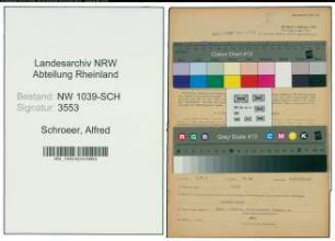 Entnazifizierung Alfred Schroeer , geb. 19.10.1918 (Chemiearbeiter)