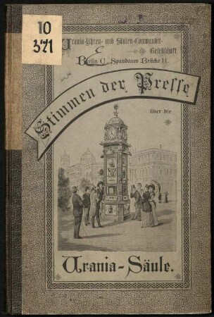 Stimmen der Presse über die Urania-Säule