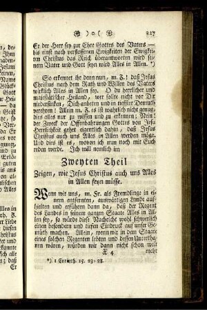 Zweyten Theil.