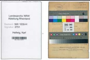 Entnazifizierung Karl Hellwig , geb. 29.08.1921 (Lehrer)