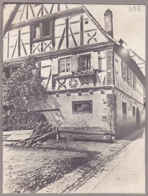 Bauernhaus. Fachwerk