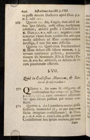 242-249, § VIII - IX
