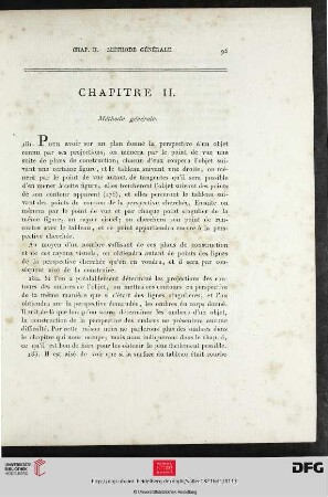 Chapitre II. Méthode générale