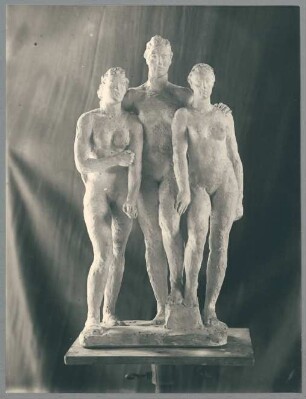 Entwurf Dreifrauengruppe, 1938/39, Gips