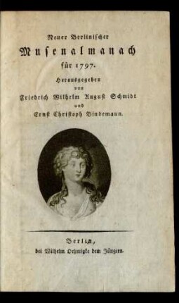 Neuer Berlinischer Musenalmanach für 1797.