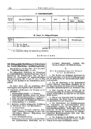 Pädagogische Ausbildung der Lehrerinnen der landwirtschaftlichen Haushaltungskunde : [Erziehung] ; [Für das Reich] ; [Amtliche Erlasse] ; [Amtlicher Teil]
